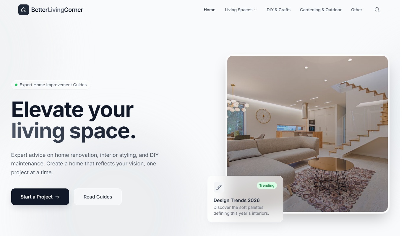 Better Living Corner screenshot